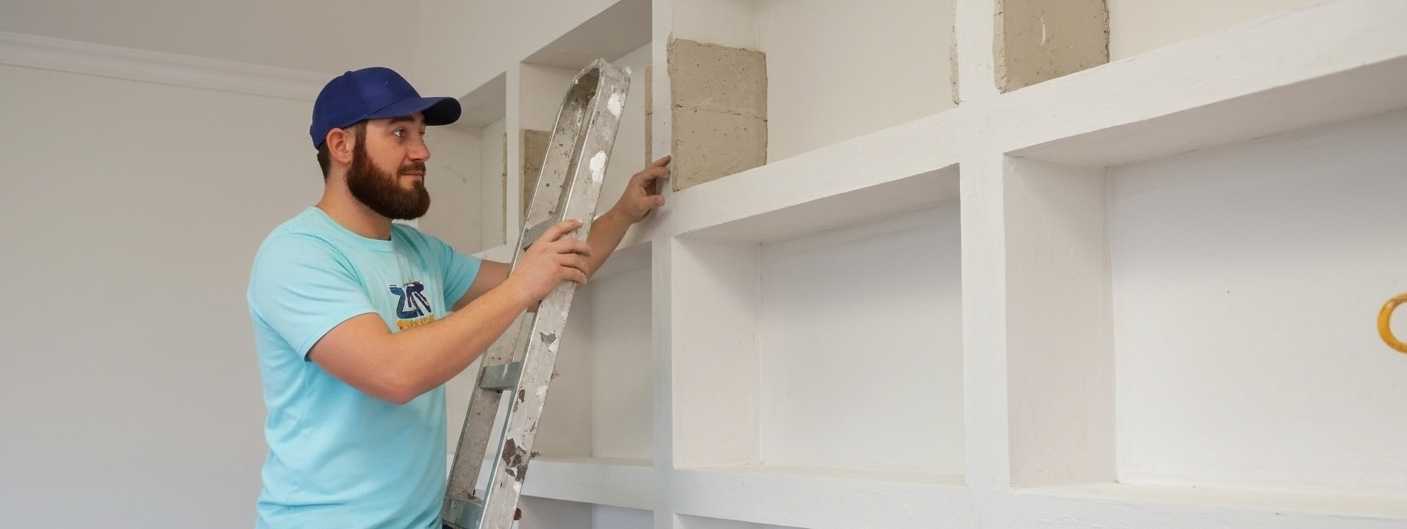 Placar empotrado en drywall